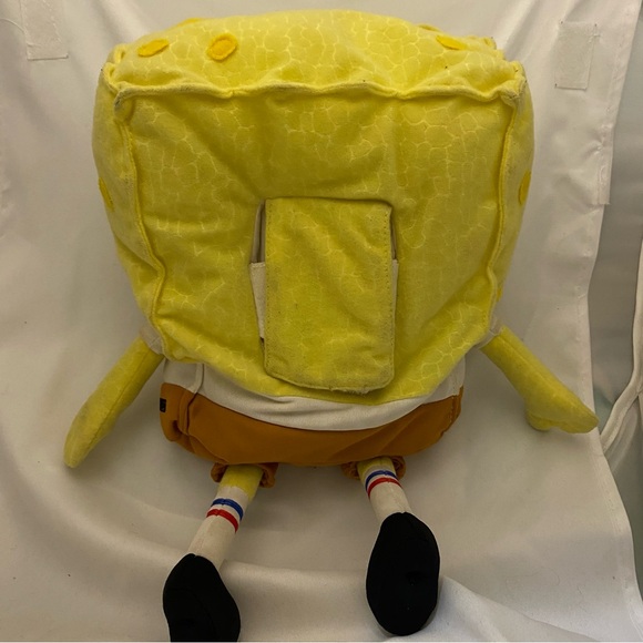 Vintage Nickelodeon Babbling SpongeBob SquarePants Talking Plush Toy 2000 Works - Picture 3 of 14